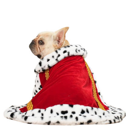Capa de Rey para Mascotas – Disfraz Halloween