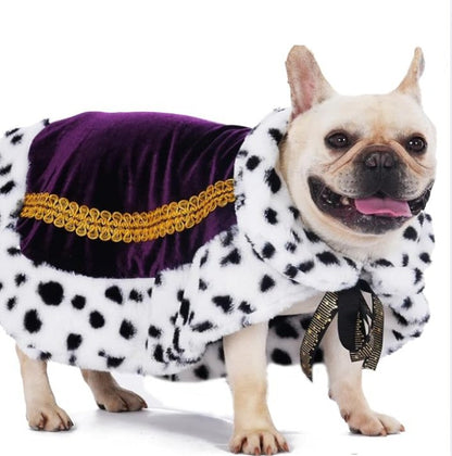 Capa de Rey para Mascotas – Disfraz Halloween