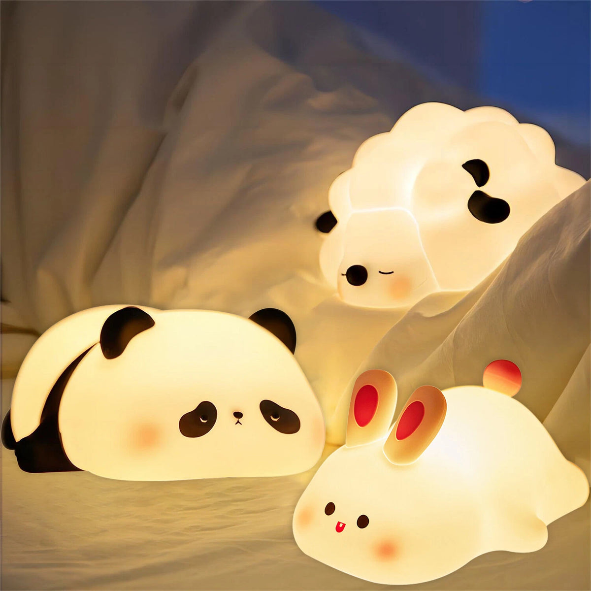 MooniPaw™ — Lámpara Nocturna de Silicona